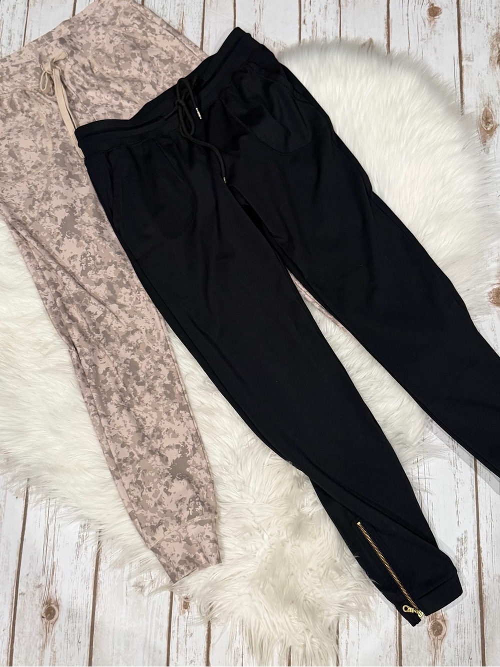 Zyia Bundle - Black Peak Joggers & Mojave Camp Cozy Joggers
